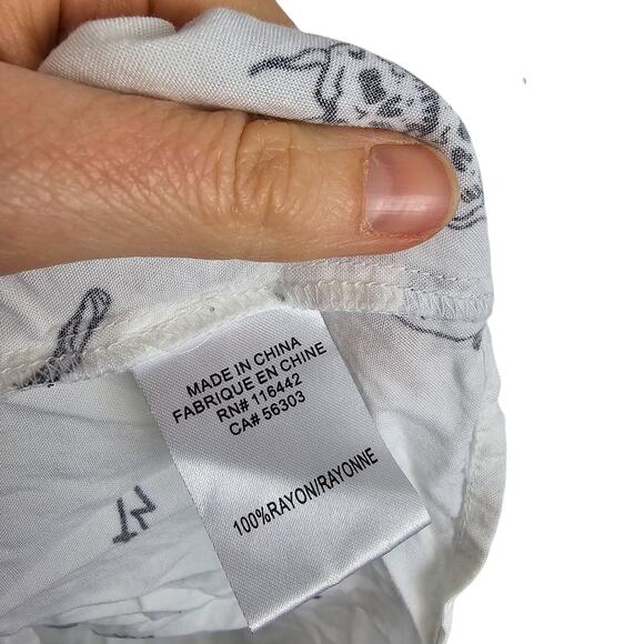 Lurking Class Shirt Button Down Shirt Women S White Collared Shirt Casual Top - Picture 6 of 7